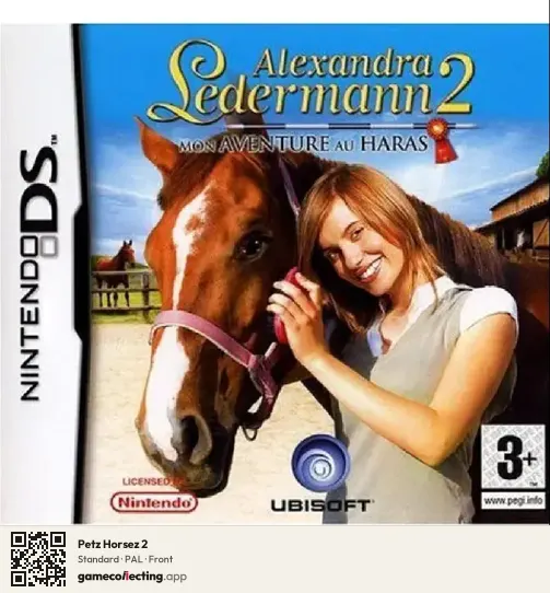 Petz Horsez 2 Nintendo DS, PAL box front