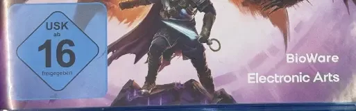 Dragon Age: The Veilguard, the USK square on its front
