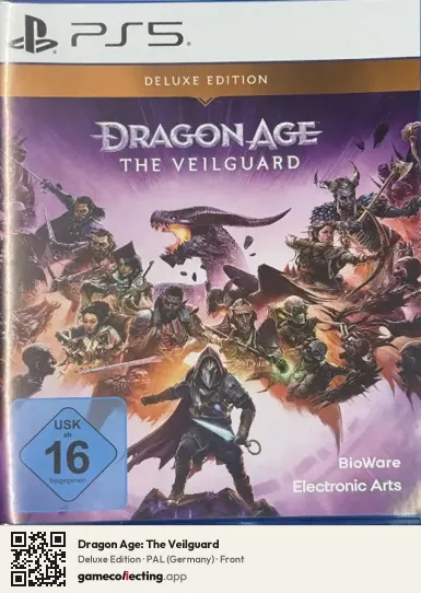Dragon Age: The Veilguard PlayStation 5, Germany box front
