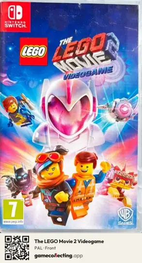 The LEGO Movie 2 Videogame Nintendo Switch, PAL box front