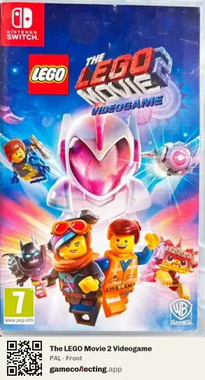 The LEGO Movie 2 Videogame Nintendo Switch, PAL box front