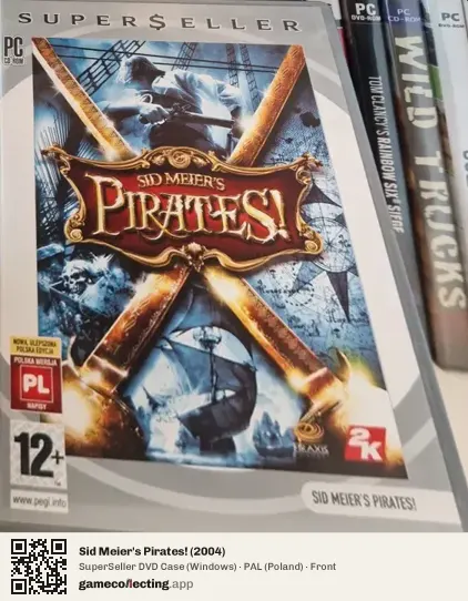 Sid Meier's Pirates! (2004) Computer, Poland box front