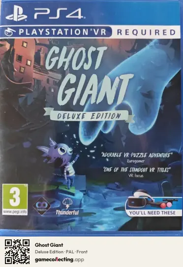 Ghost Giant PlayStation 4, PAL box front