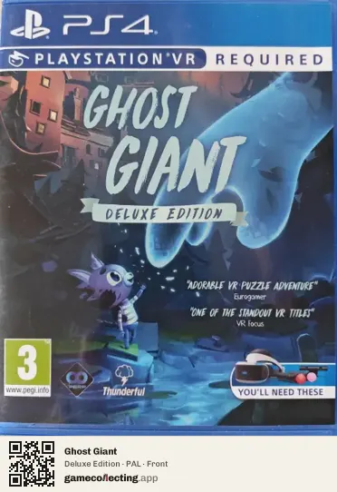 Ghost Giant PlayStation 4, PAL box front
