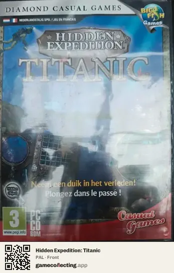 Hidden Expedition: Titanic Computer, PAL box front