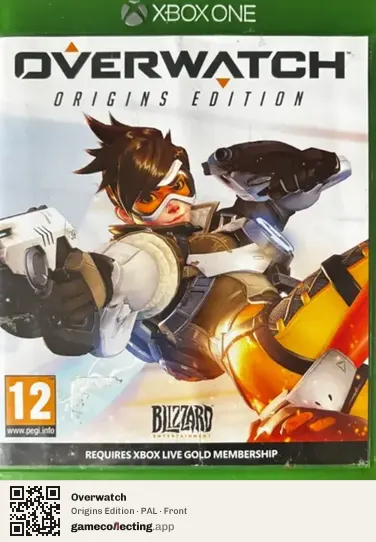 Overwatch Xbox One, PAL box front