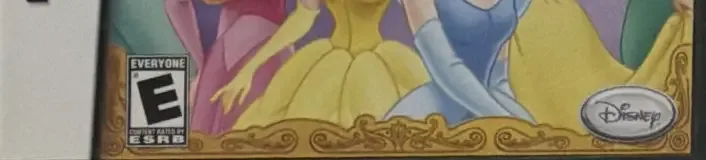 Disney Princess: Magical Jewels, the ESRB box on its front