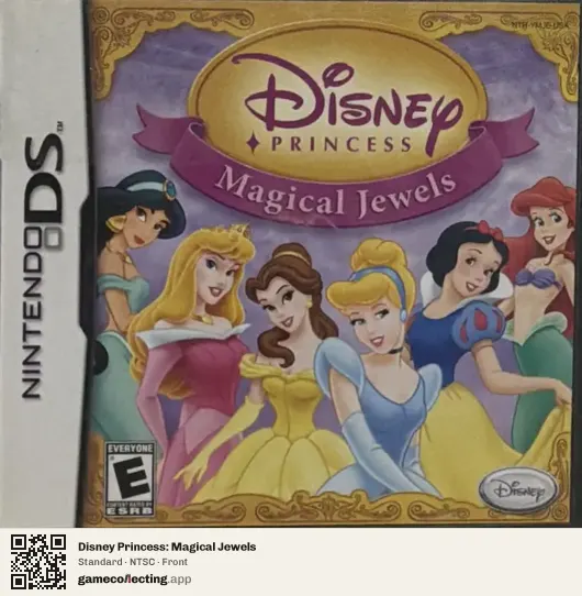 Disney Princess: Magical Jewels Nintendo DS, NTSC box front