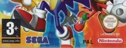 Sonic Heroes, the PEGI square on its front