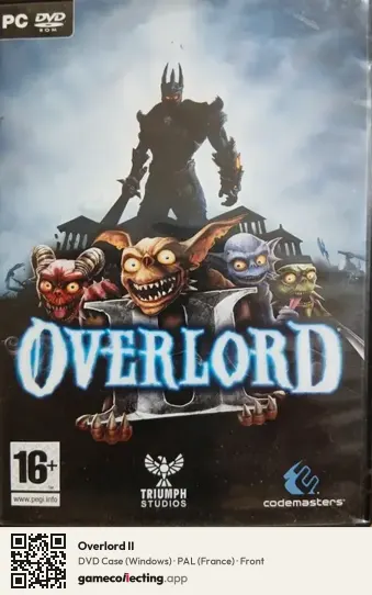 Overlord II Computer, France box front