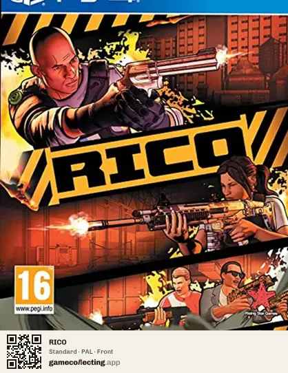 RICO PlayStation 4, PAL box front