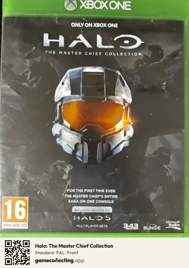 Halo: The Master Chief Collection Xbox One, PAL box front