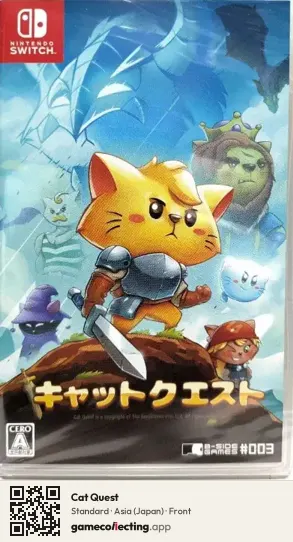 Cat Quest Nintendo Switch, Asia box front