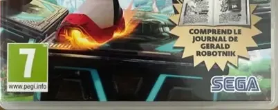 Sonic X Shadow Generations, the PEGI square on its front