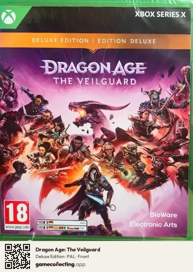 Dragon Age: The Veilguard Xbox Series X, PAL box front