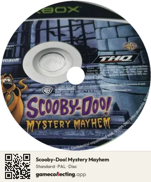 Scooby-Doo! Mystery Mayhem Xbox, PAL disc