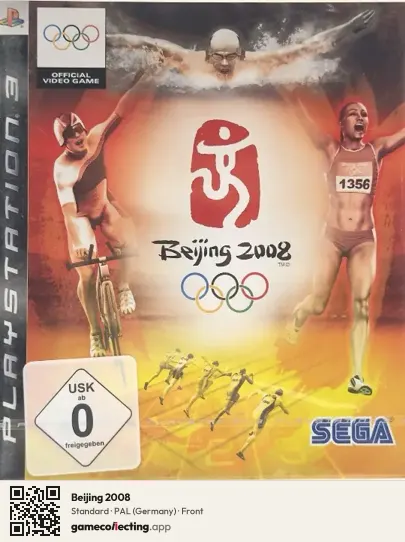 Beijing 2008 PlayStation 3, Germany box front