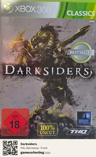 Darksiders Xbox 360, Germany box front