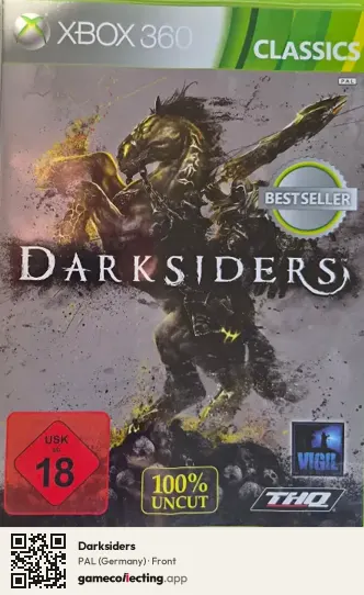 Darksiders Xbox 360, Germany box front
