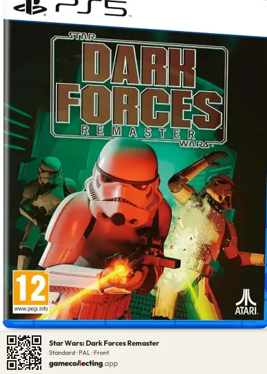 Star Wars: Dark Forces Remaster PlayStation 5, PAL box front