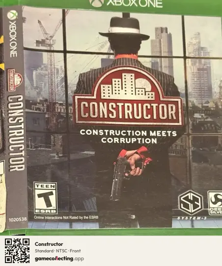 Constructor Xbox One, NTSC box front