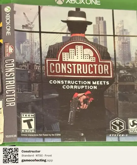 Constructor Xbox One, NTSC box front