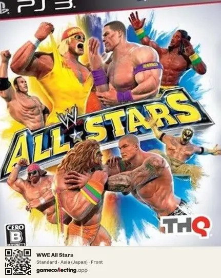WWE All Stars PlayStation 3, Asia box front