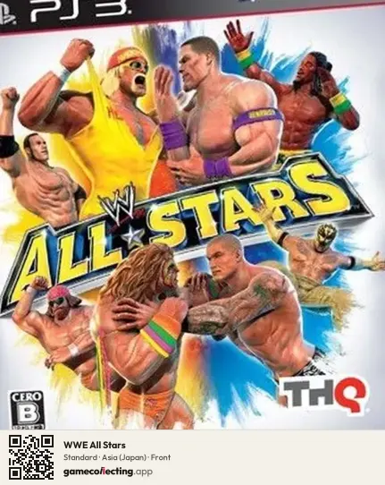 WWE All Stars PlayStation 3, Asia box front