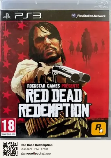 Red Dead Redemption PlayStation 3, PAL box front