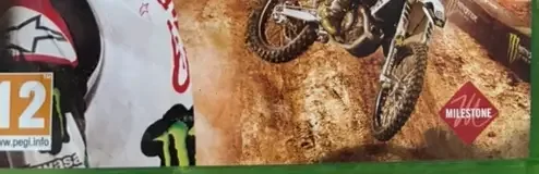 Monster Energy Supercross 2, the PEGI square on its front