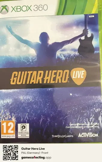 Guitar Hero Live Xbox 360, Germany box front
