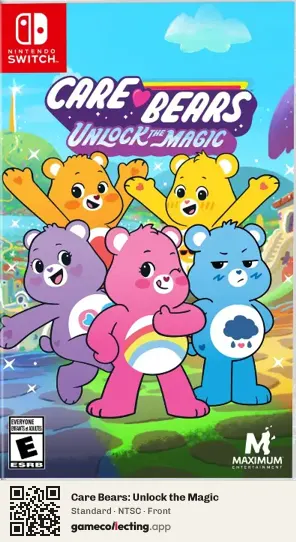 Care Bears: Unlock the Magic Nintendo Switch, NTSC box front