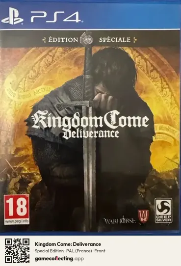 Kingdom Come: Deliverance PlayStation 4, France box front