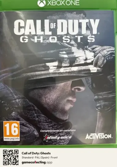 Call of Duty: Ghosts Xbox One, Spain box front
