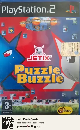 Jetix Puzzle Buzzle PlayStation 2, Italy box front