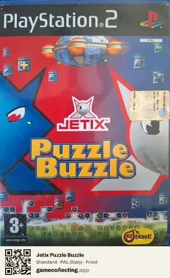 Jetix Puzzle Buzzle PlayStation 2, Italy box front