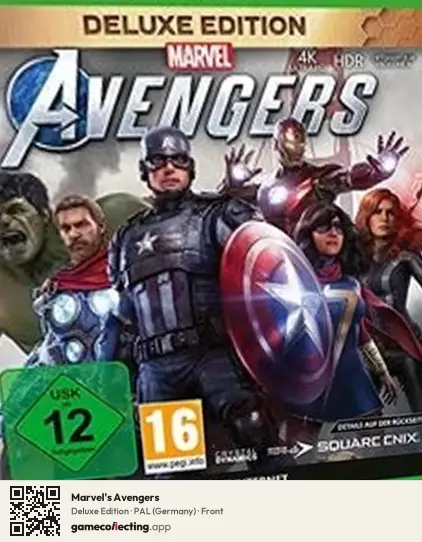 Marvel's Avengers Xbox One, Germany box front