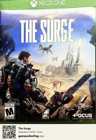 The Surge Xbox One, NTSC box front