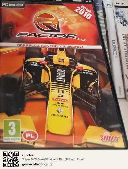 rFactor Computer, Poland box front