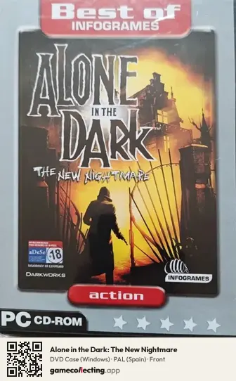 Alone in the Dark: The New Nightmare Computer, Spain box front