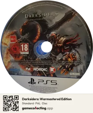 Darksiders: Warmastered Edition PlayStation 5, PAL disc