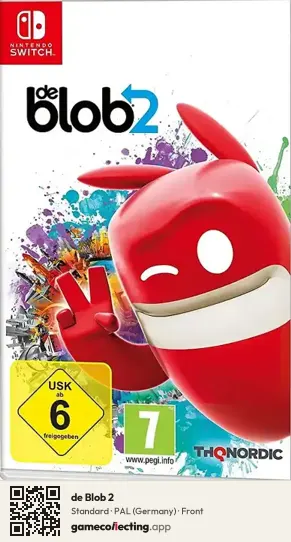 de Blob 2 Nintendo Switch, Germany box front