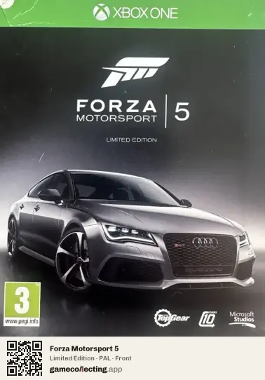 Forza Motorsport 5 Xbox One, PAL box front