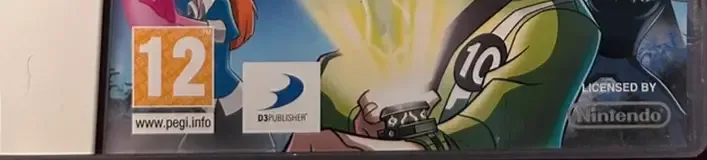 Ben 10: Alien Force, the PEGI square on its front