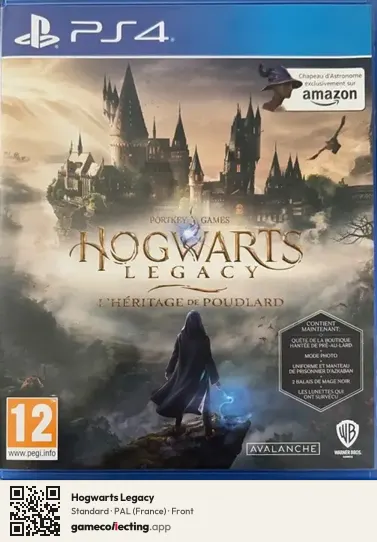 Hogwarts Legacy PlayStation 4, France box front