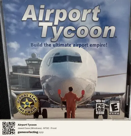 Airport Tycoon Computer, NTSC box front