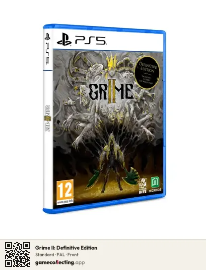 Grime II: Definitive Edition PlayStation 5, PAL box front