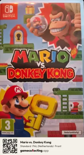 Mario vs. Donkey Kong Nintendo Switch, Netherlands box front