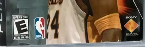 NBA 07, the ESRB box on its front