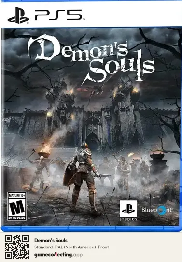 Demon's Souls PlayStation 5, North America box front